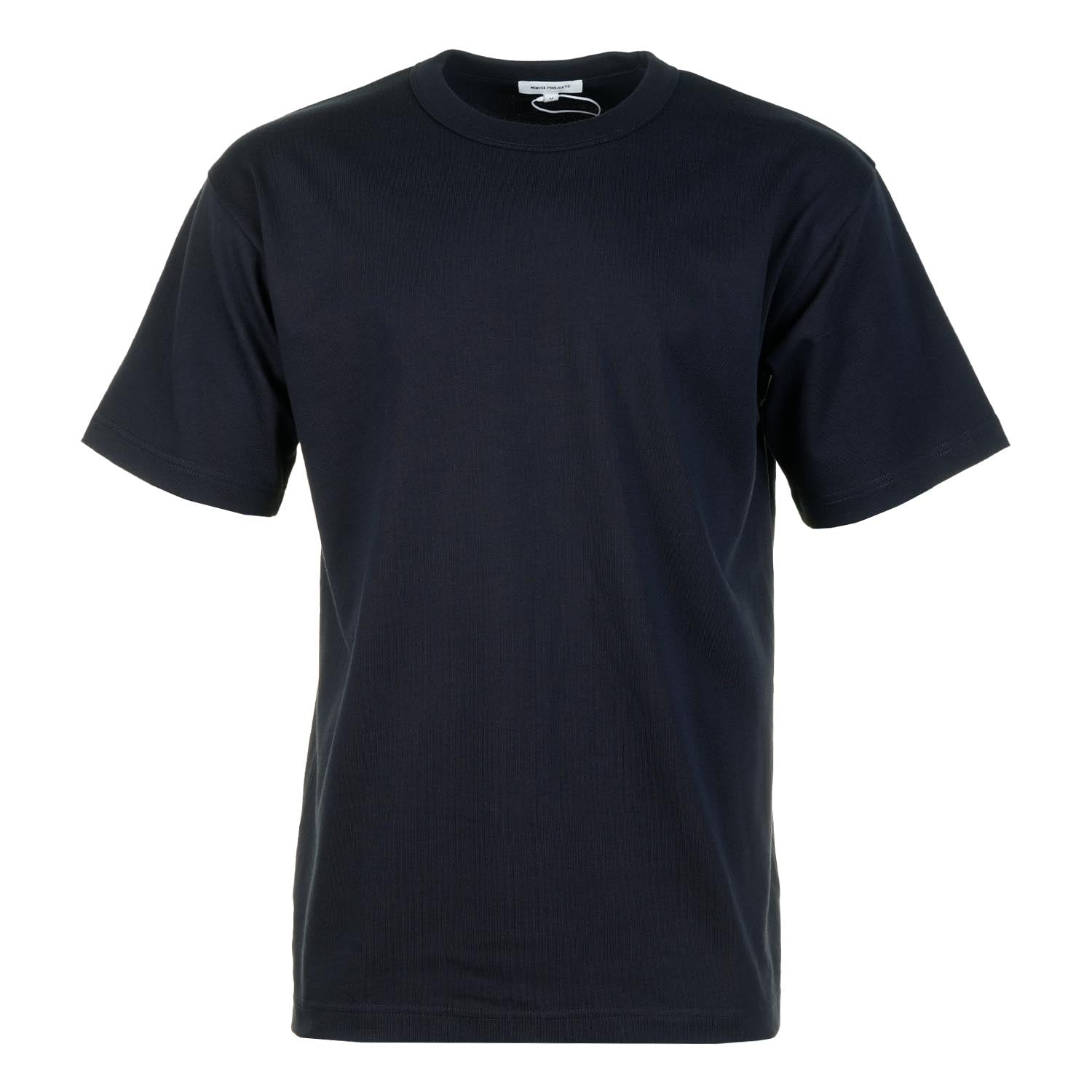 Snekkersten Organic Arch Print T Shirt Dark Navy