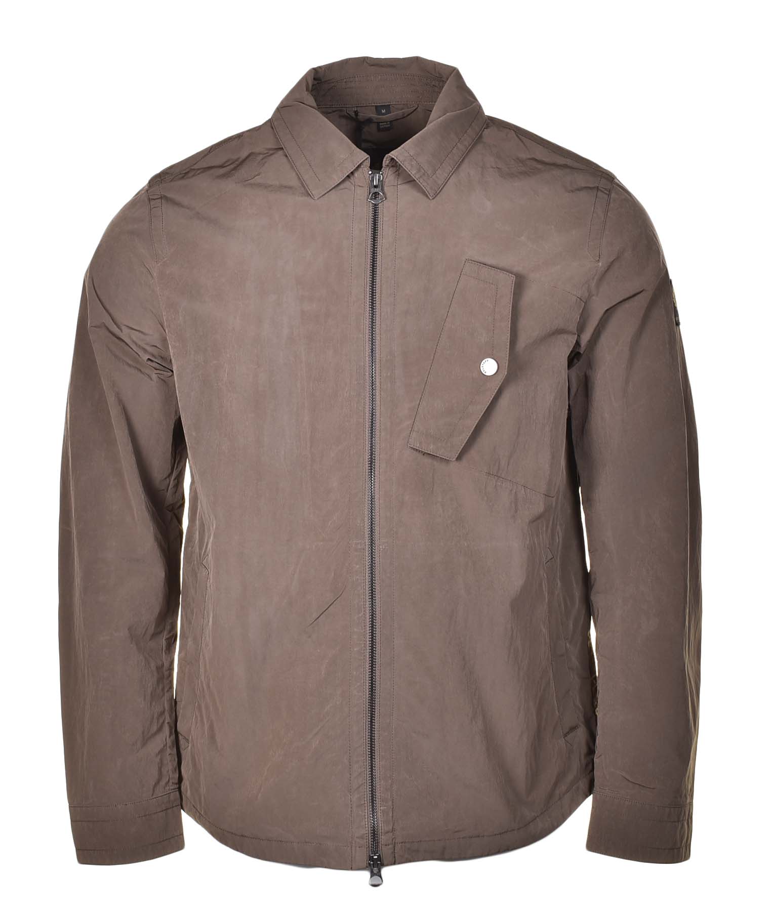 Belstaff Hauler Overshirt in Clay Brown