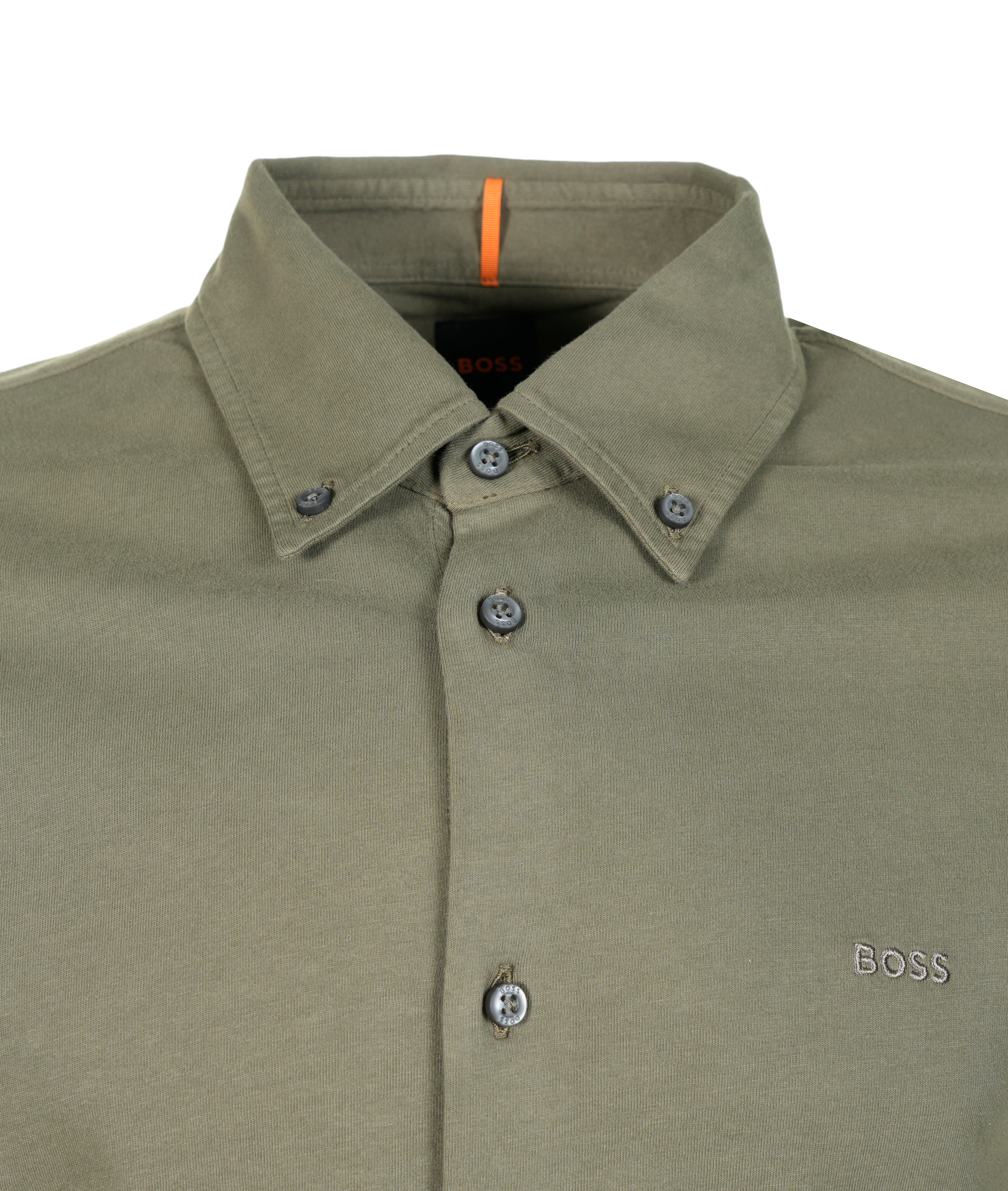 Myjersey Short Sleeve Shirt Open Green
