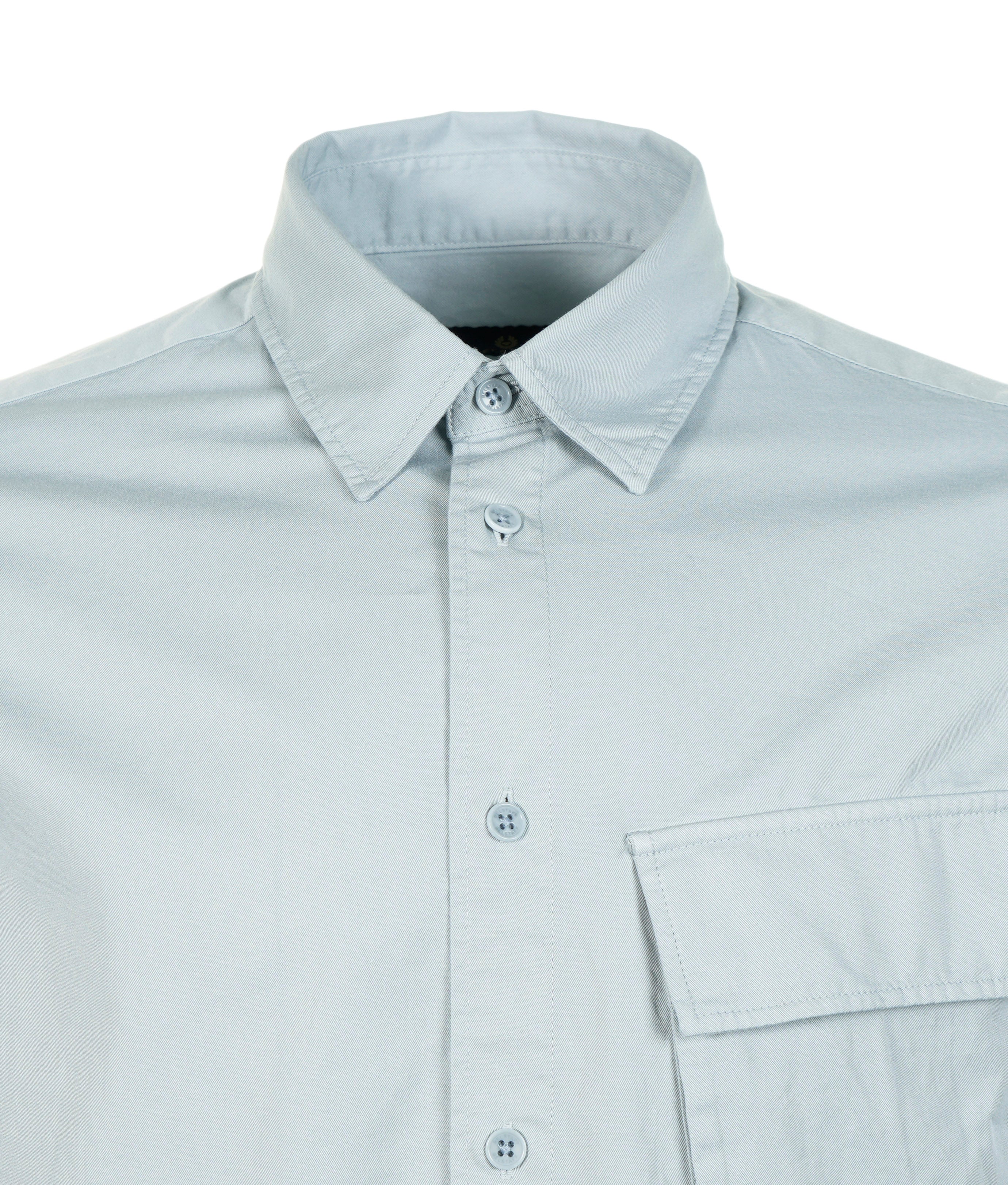 Long Sleeve Scale Shirt Quarry Blue