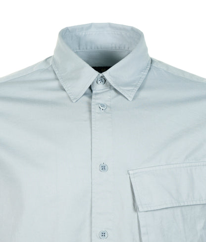 Long Sleeve Scale Shirt Quarry Blue