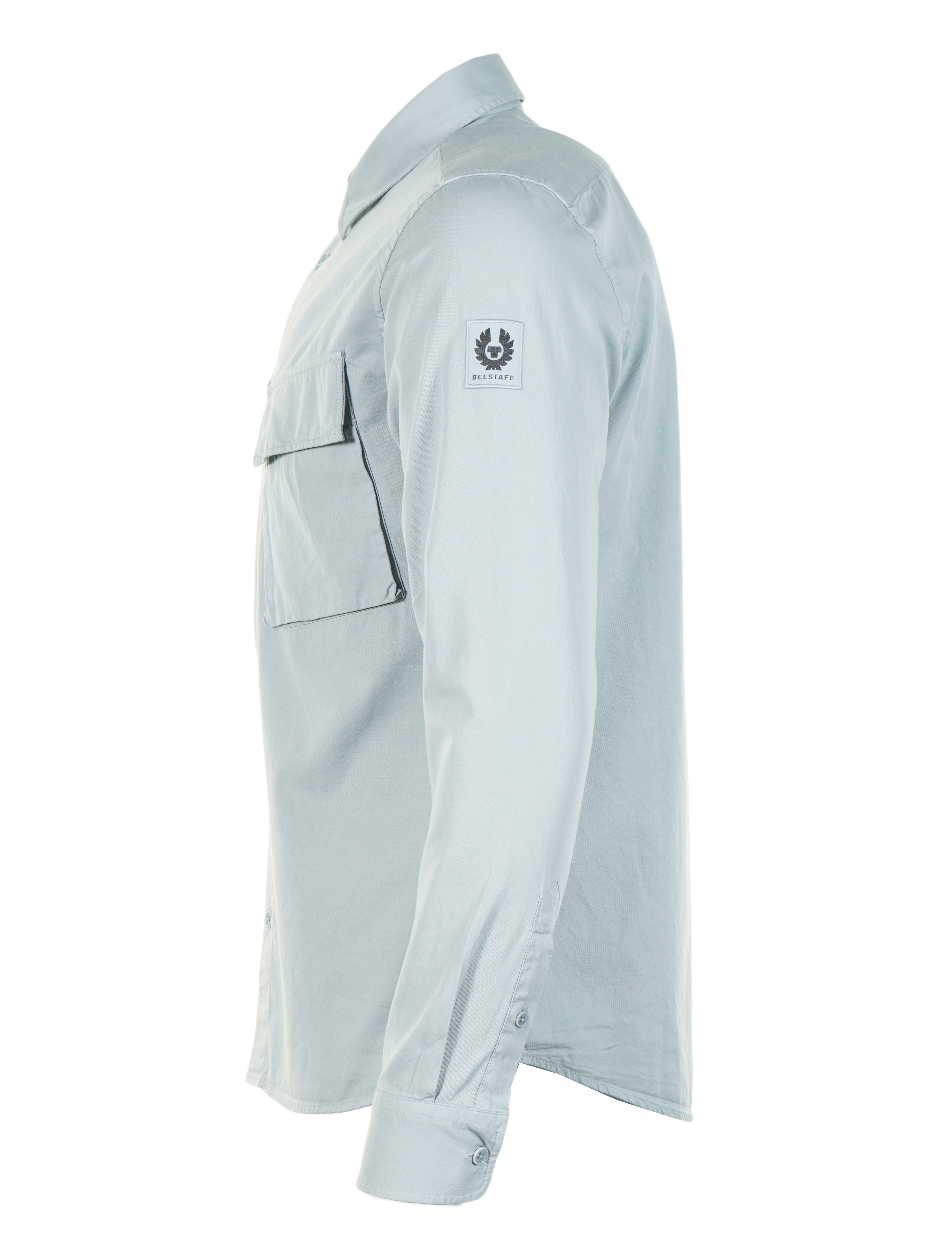 Long Sleeve Scale Shirt Quarry Blue