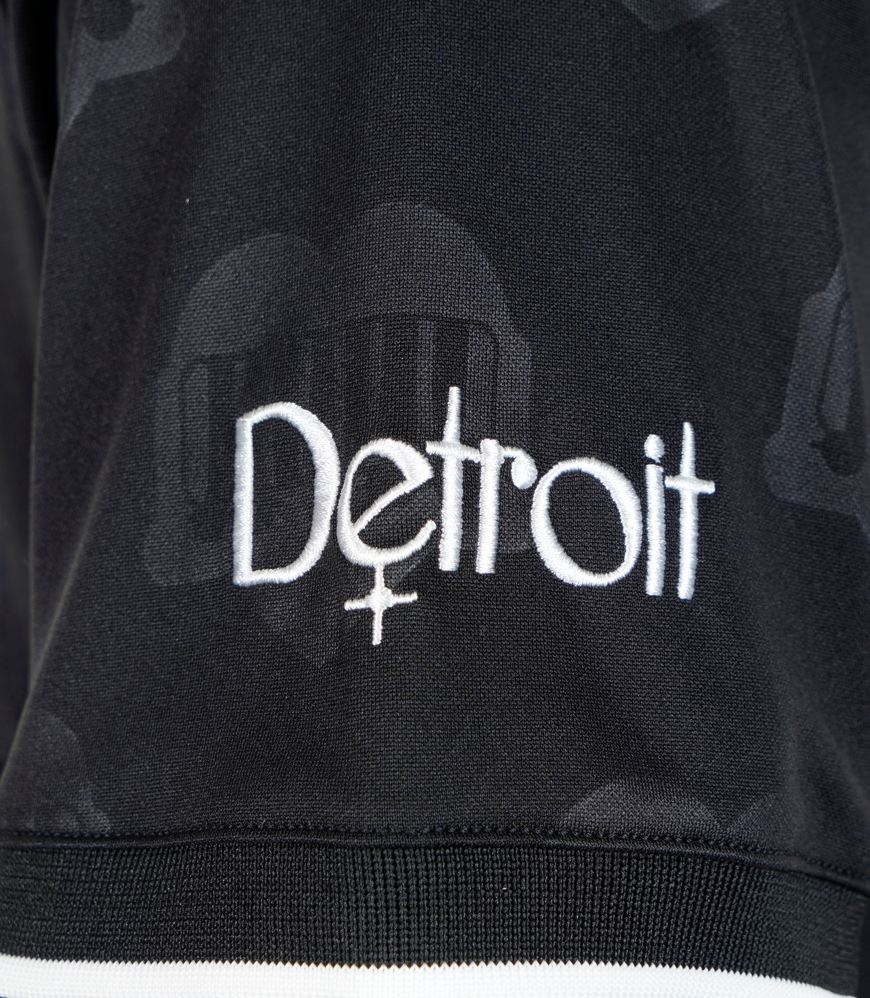 Short Sleeve Hartt's Football T Shirt Jacquard Black
