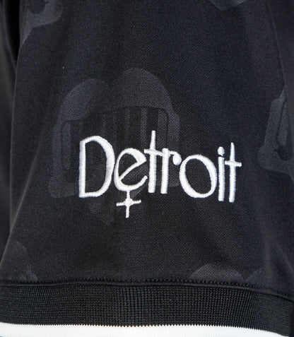 Short Sleeve Hartt's Football T Shirt Jacquard Black
