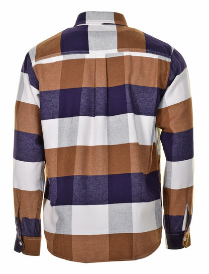 Long Sleeve Lyman Check Shirt Cassis