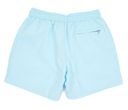 Badge Logo Swim Shorts Crystal Blue