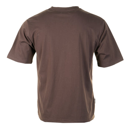 Shoulder T Shirt Chocolate
