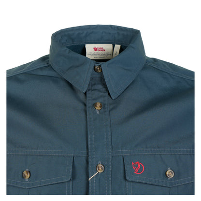 Singi Trekking Shirt LS M Mountain Blue
