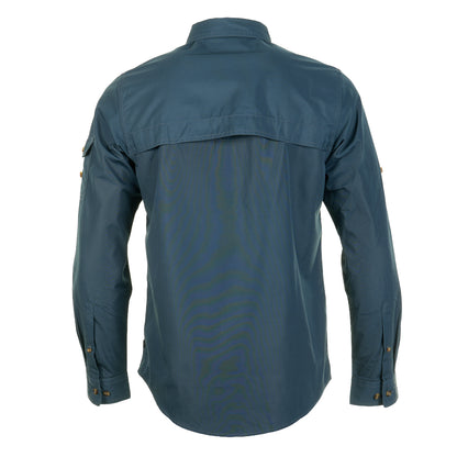 Singi Trekking Shirt LS M Mountain Blue