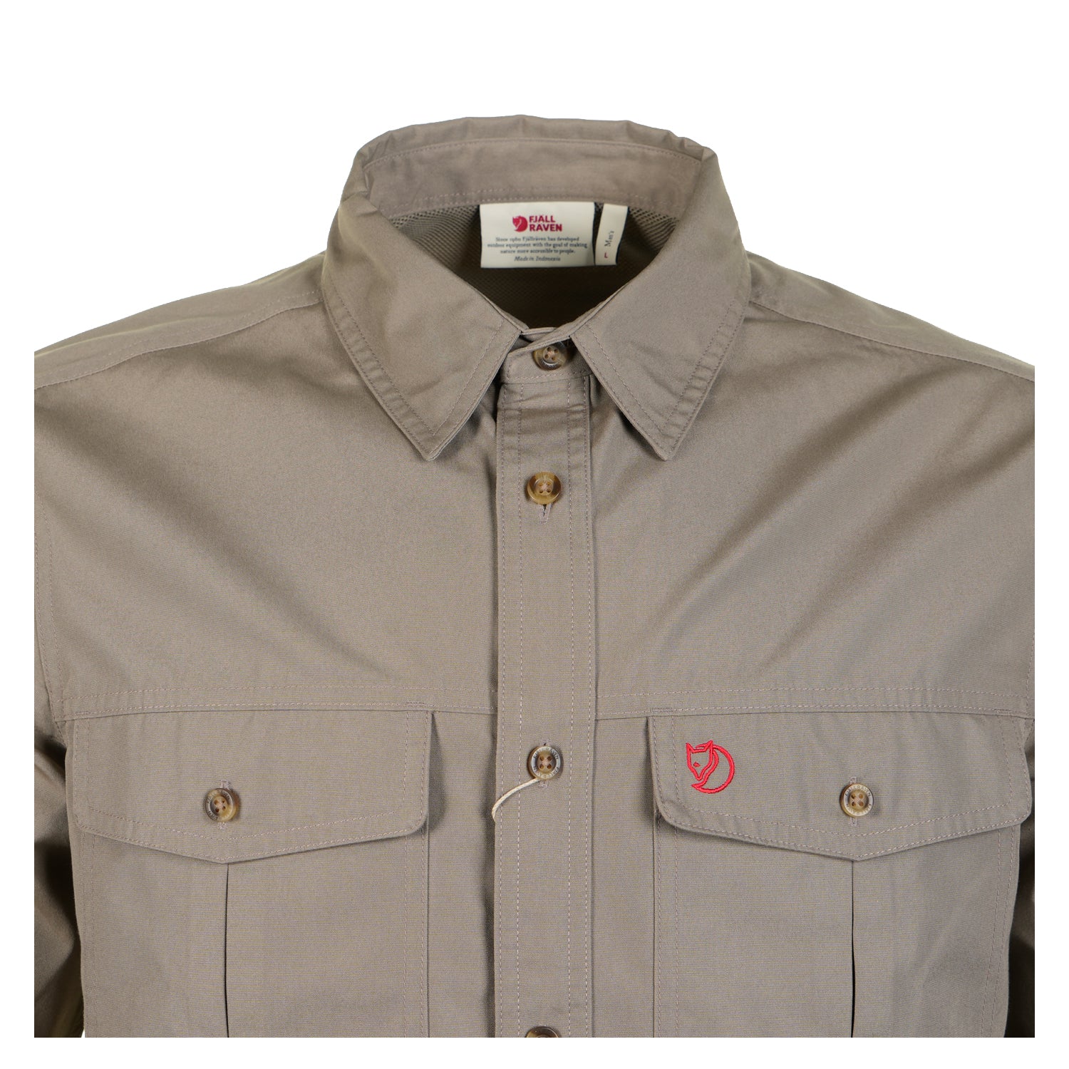 Singi Trekking Shirt LS M Suede Brown