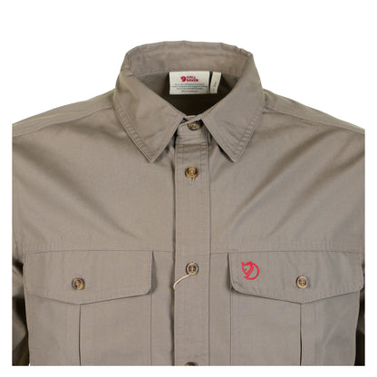 Singi Trekking Shirt LS M Suede Brown
