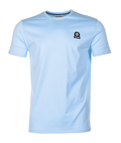 Badge Logo T Shirt Crystal Blue