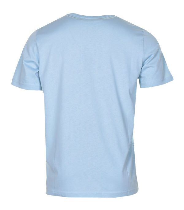 Regular Fit Zebra T Shirt 41D Sky Blue