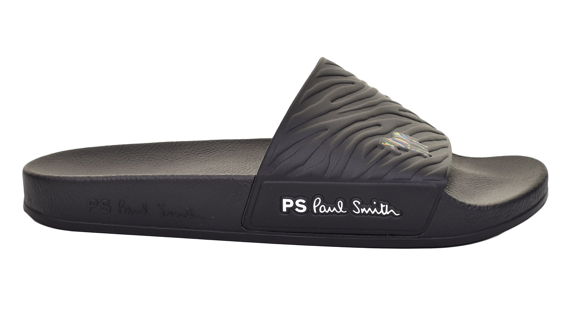 Zed Sliders Zebra Black