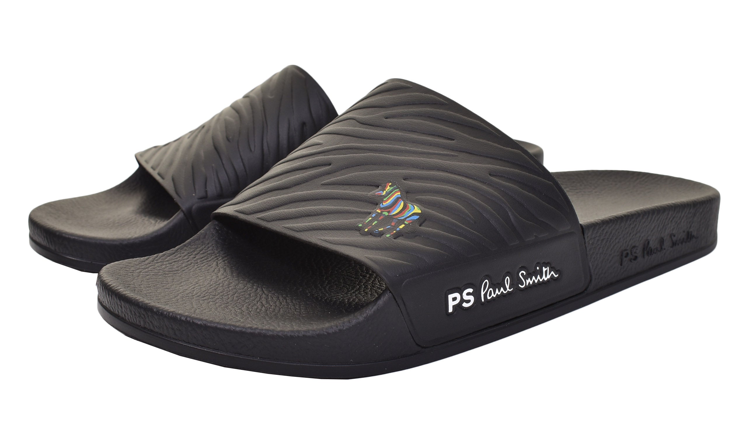 Zed Sliders Zebra Black