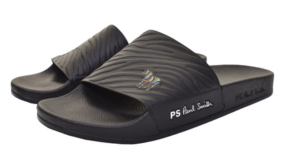 Zed Sliders Zebra Black