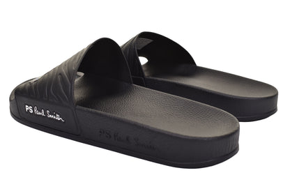 Zed Sliders Zebra Black