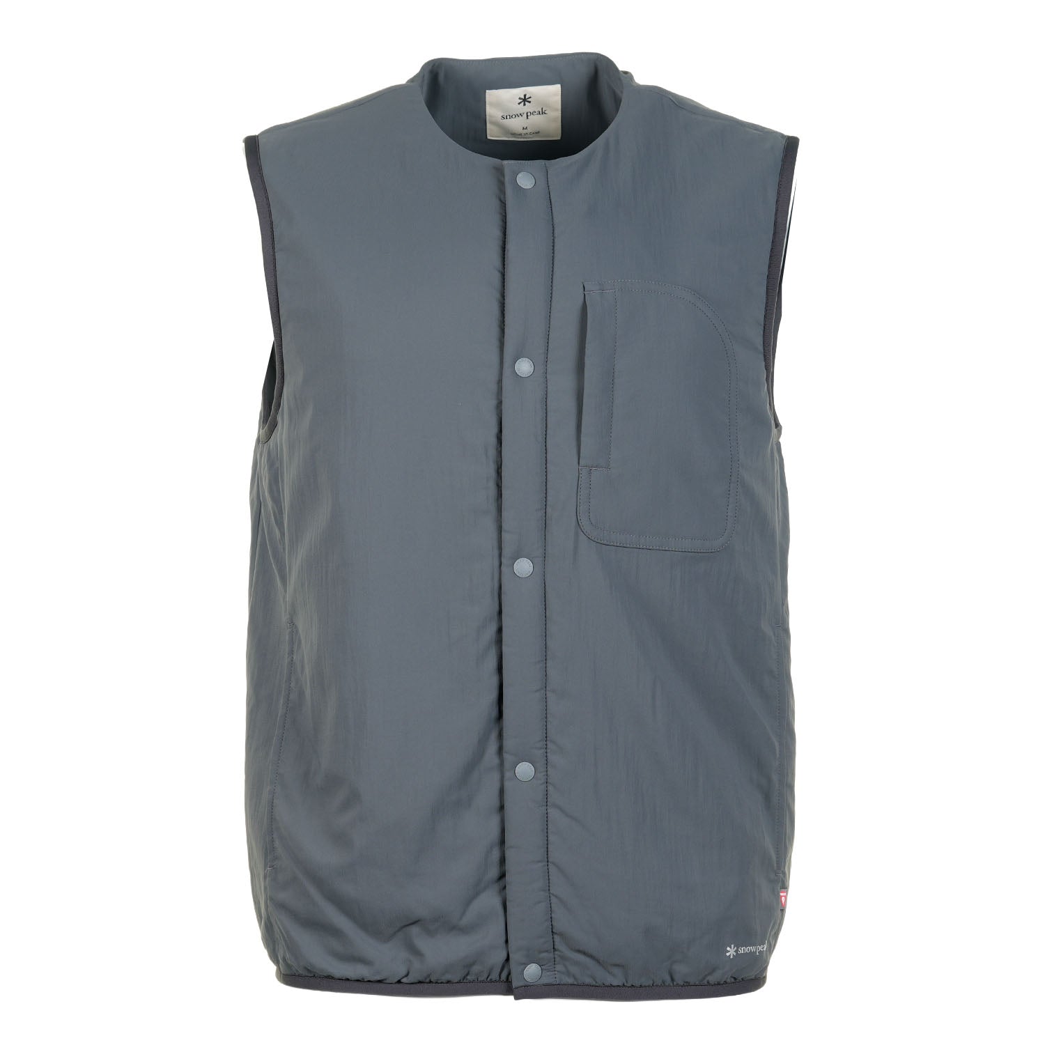Snow Peak Flexible Insulated Vest in Charcoal Grey