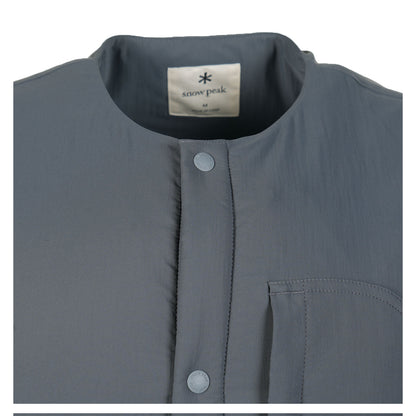 Neckline of Snow Peak Flexible Insulated Vest