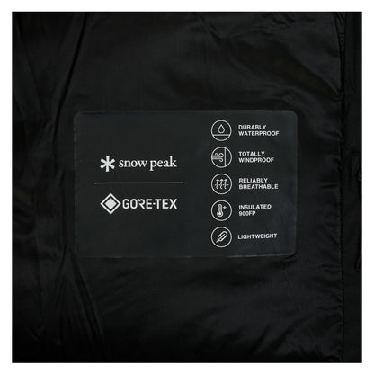 Gore-Tex Weatherproof Down Jacket Black