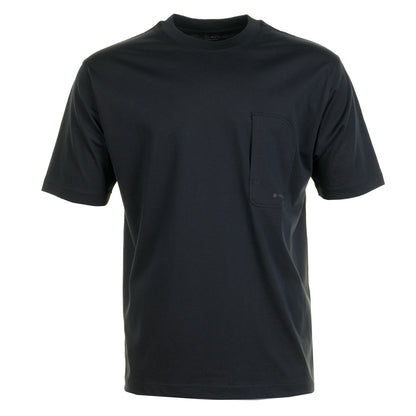 Snow Peak Mercerized Pocket  T Shirt Black