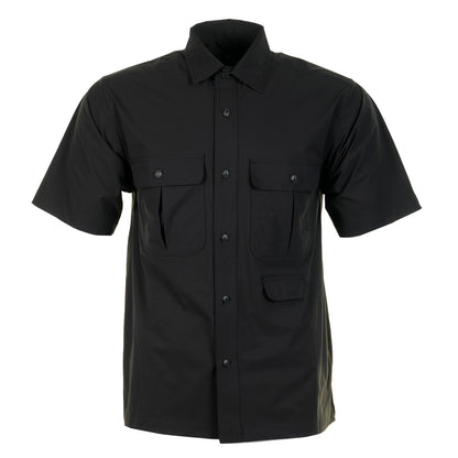 Comfort Flex Short Sleeve Shirt Black