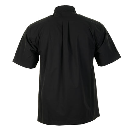 Comfort Flex Short Sleeve Shirt Black