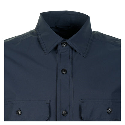 Comfort Flex Short Sleeve Shirt Dark Navy
