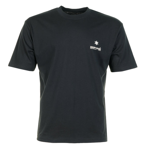 tao SNORK Tシャツ２-BLACK- Snow Peak Soft Cotton Relaxed Logo T Shirt Black – Ragazzi Clothing