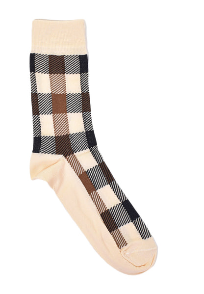 Two Pack Check Socks