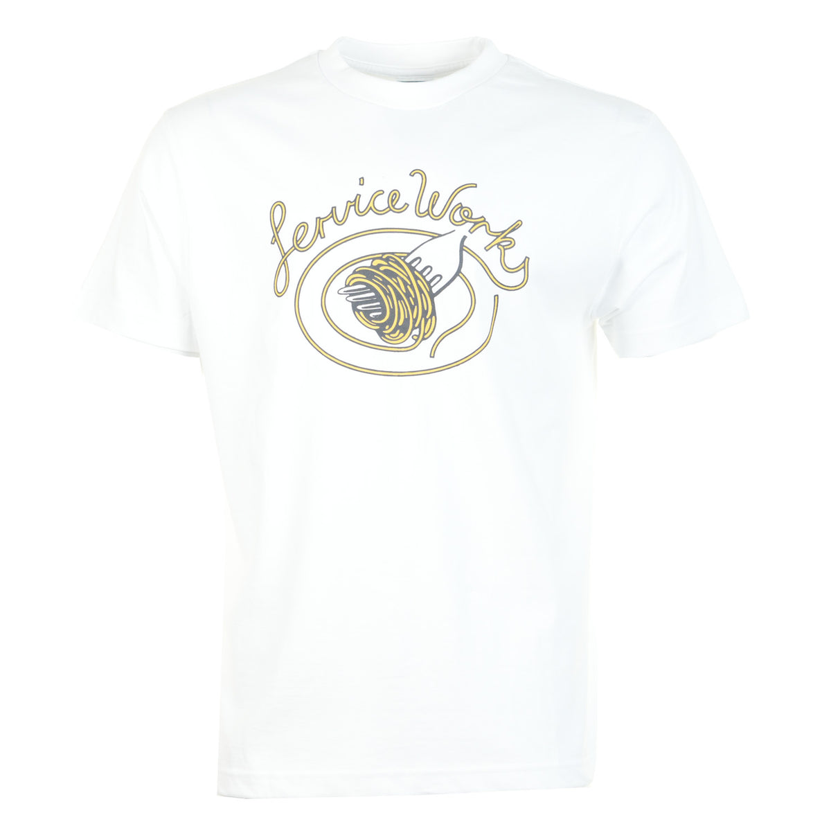 Spaghetti Tee White