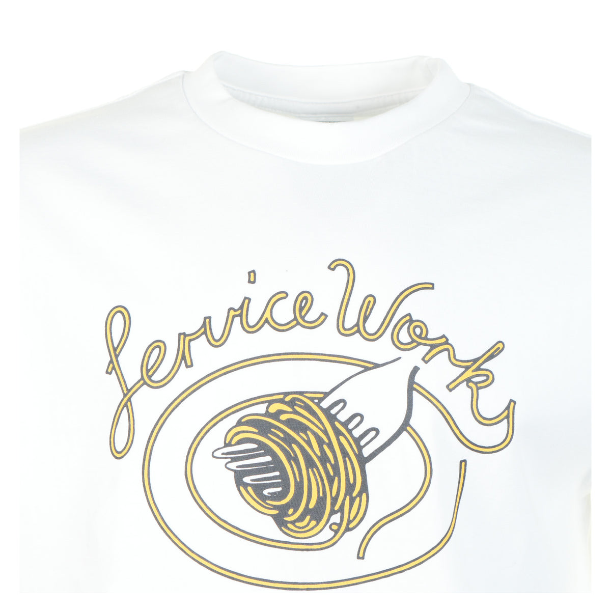 Spaghetti Tee White