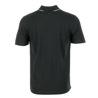 Short Sleeve XSoft Tipped Polo Shirt Black