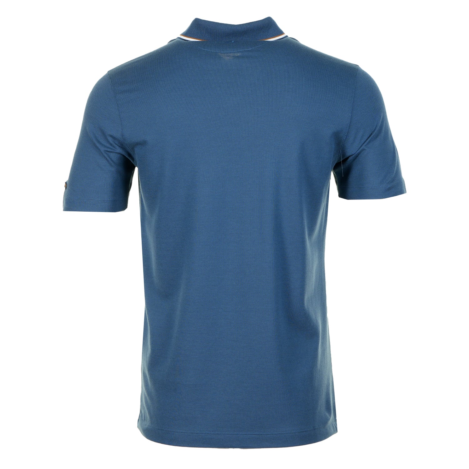 Short Sleeve XSoft Tipped Polo Shirt Blue