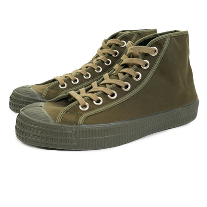 Star Dribble Wax Cotton Military Green