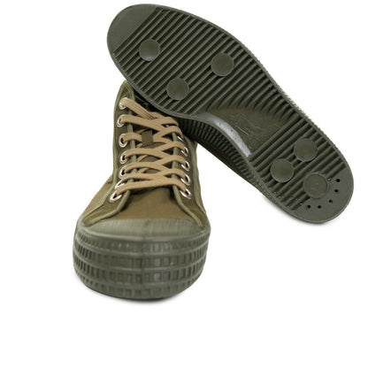 Star Dribble Wax Cotton Military Green