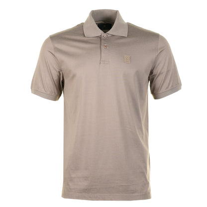 Steel Polo Shirt Dusty Taupe