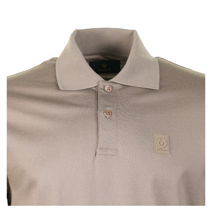 Steel Polo Shirt Dusty Taupe