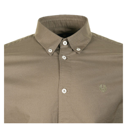 Long Sleeve Street Shirt Khaki Green