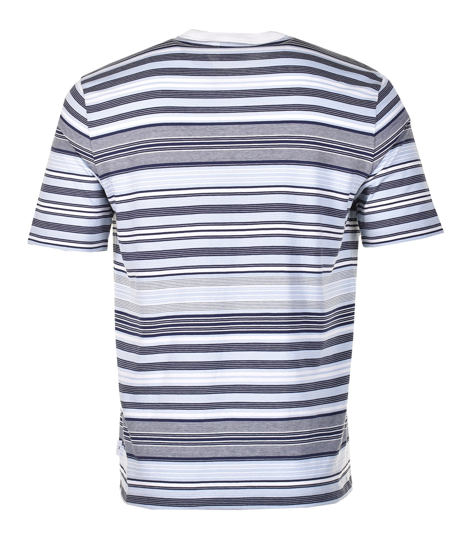 Casual Fit Stripe T Shirt Off White