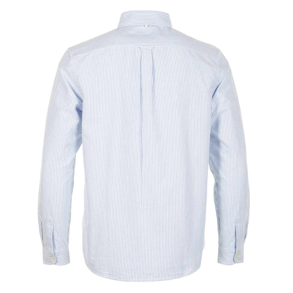 Relaxed Striped Oxford Shirt Sky Blue