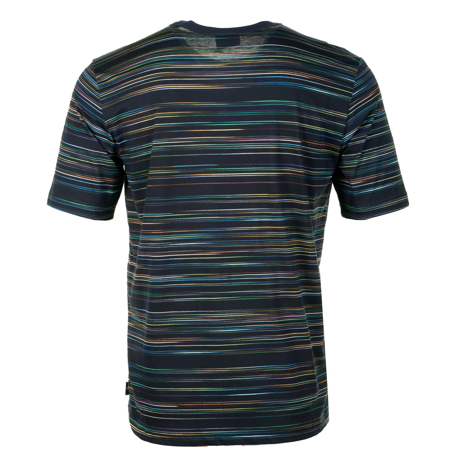Casual Fit Stripe T Shirt Very Dark Navy