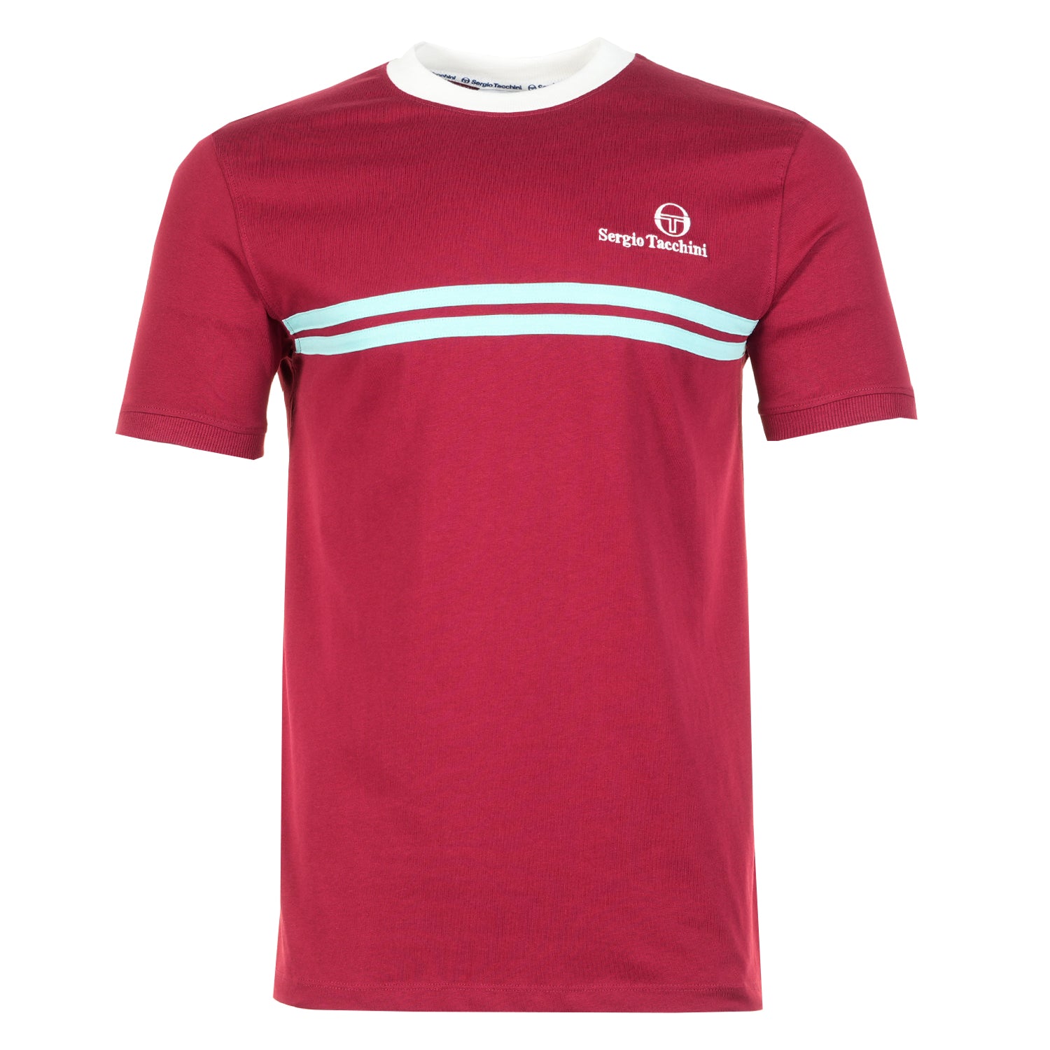 Sergio Tacchini Supermac Short Sleeve Tee Rhubarb