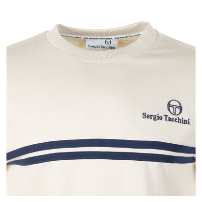 New Supermac Short Sleeve Tee Peyote / Maritime Blue