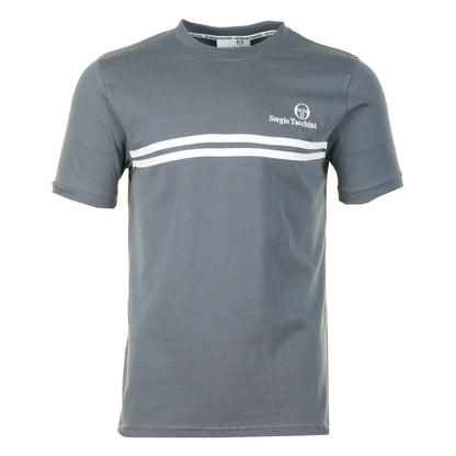 New Supermac Short Sleeve Tee Turbulence / White / Black