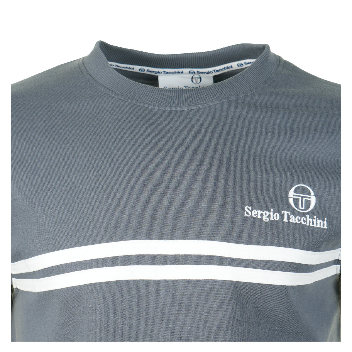 New Supermac Short Sleeve Tee Turbulence / White / Black