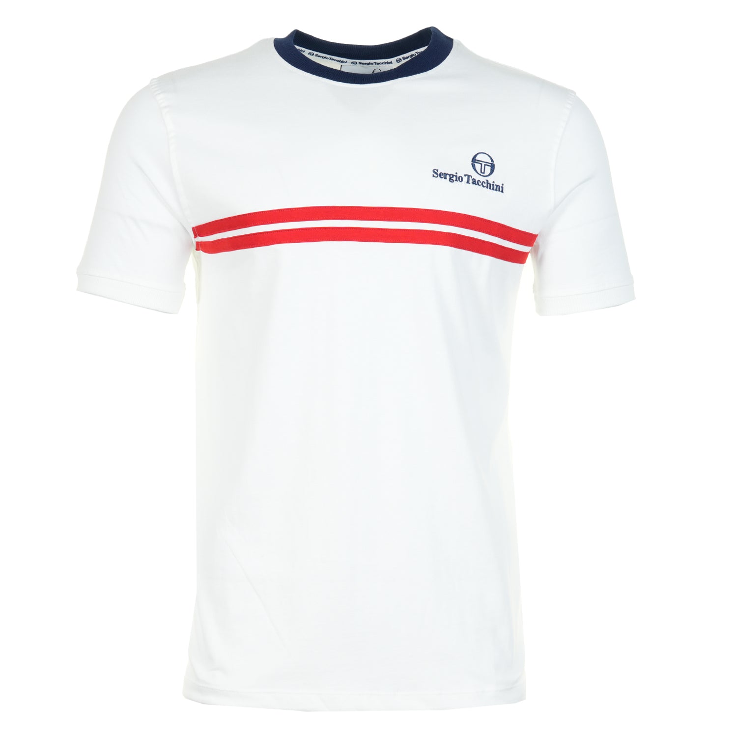 Sergio Tacchini Supermac Short Sleeve Tee White