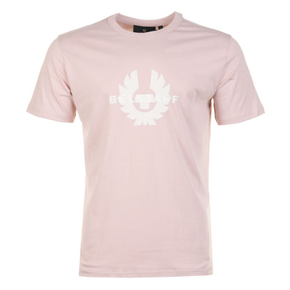 Belstaff Short Sleeve Surface T Shirt Dusk Pink