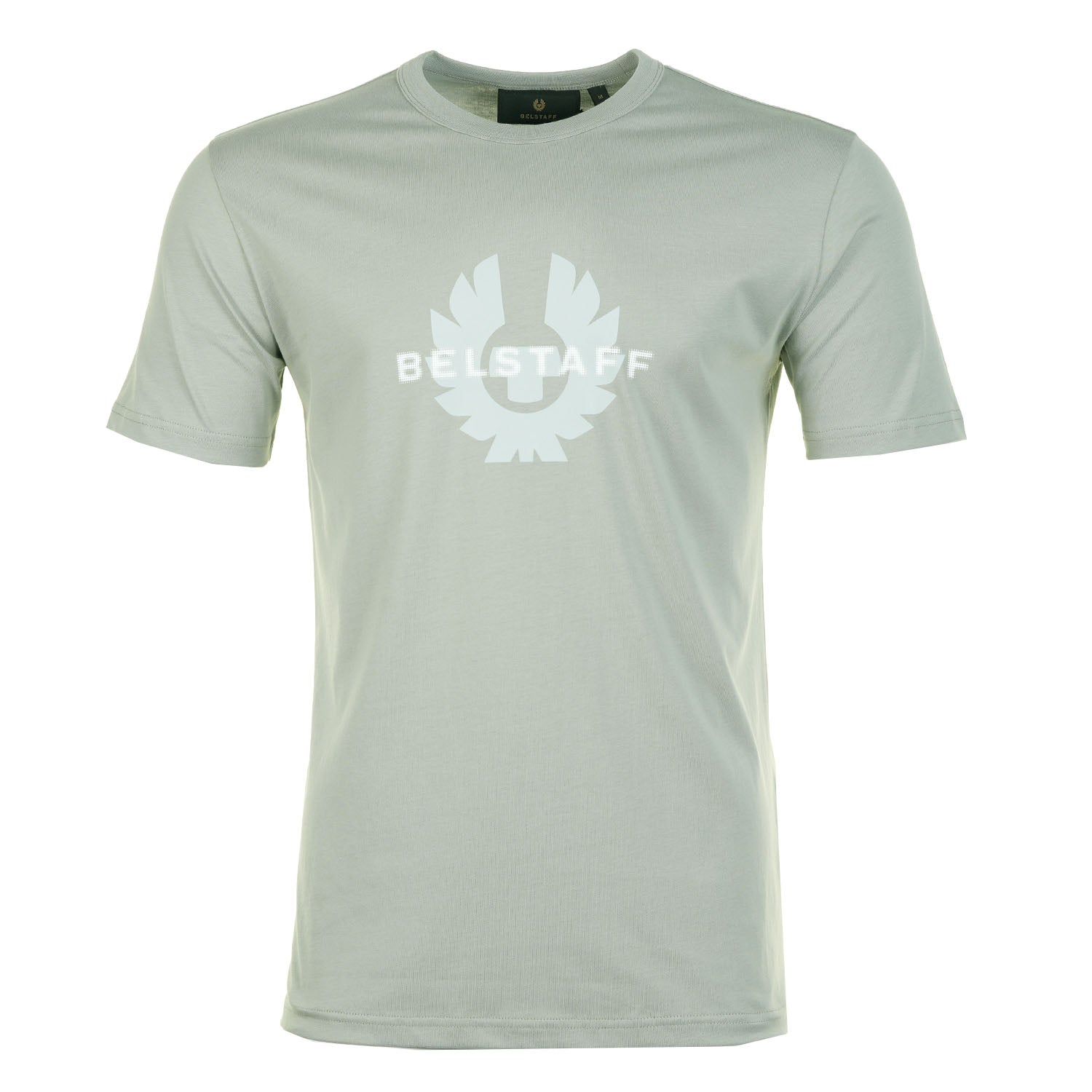 Belstaff Short Sleeve Surface T Shirt Lichen