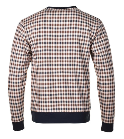 Active Full Club Check Sweatshirt
